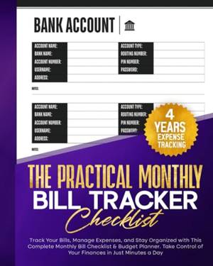 Honest review of The Practical Monthly Bill Tracker Checklist