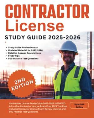 Honest review of Contractors License Study Guide 2025-2026